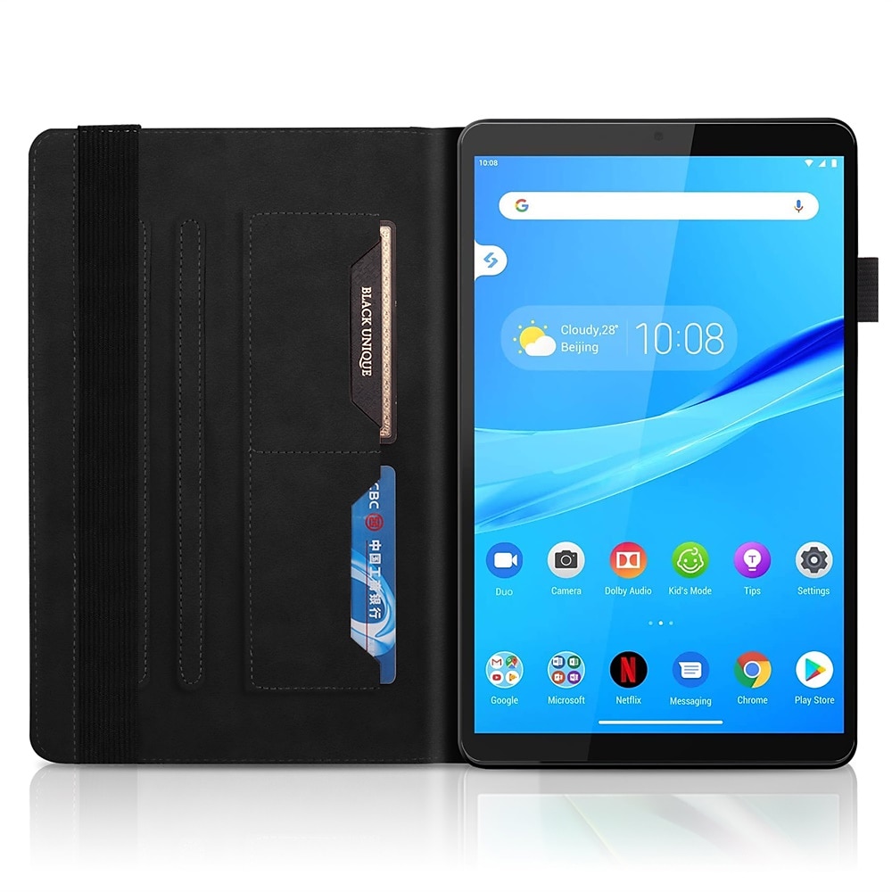 2025年 タブレット ケース カバー 用途 Lenovo M8 FHD / HD TB-8505/8506/8705 P11 Pro 2nd Gen 11.2" TB-132/138 タブM10HD M10FHDプラス P11 (Plus) TB-J606 J607 J616 スタンド付き 鉛筆ホルダー(ペンなし) カードホルダー 木目 ソリッド 本革  コレクション – $29.99 –P8
