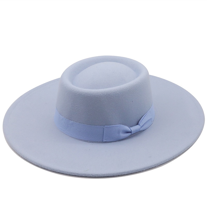Klobouky Flanel Kbelík Večírek Dovolená Kentucky Derby Melbourne Cup koktejl Jednoduchý Tek Renk S Mašle Přílba Pokrývky Hlavy 2025 - $30.99 –P3