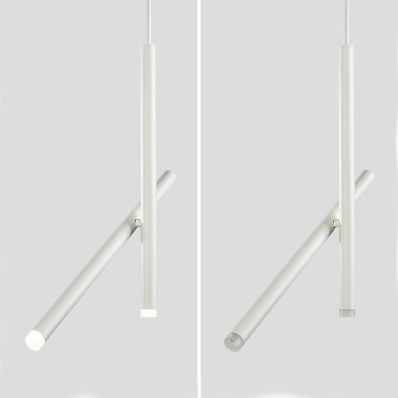 2,5 cm lumina suspendata led lumina pe pista reflector finisaje metalice vopsite stil nordic 220-240v 2025 - $113.99 –P9