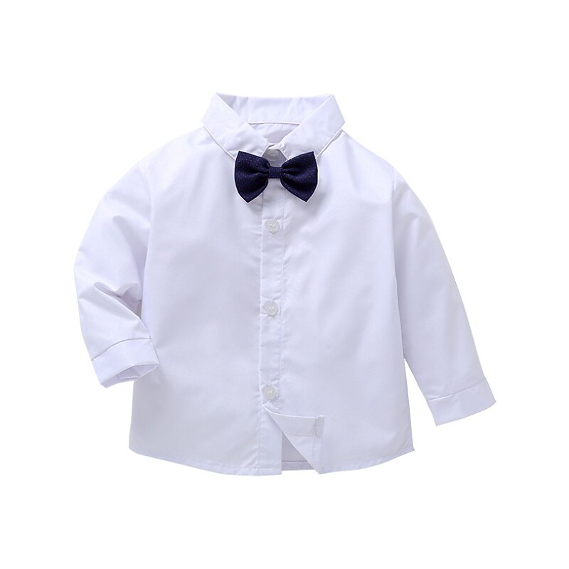 3 osainen Sormuspojan puku Poikien Lapset Taapero Puku Muodollinen puku Paita ja housut Koulu Juhla Deitti Aktiivinen Perus Yhtenäinen väri Rusetti Harmaa Puuvilla 2025 - $43.99 –P10