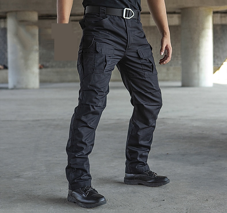 Bărbați Παντελόνι πεζοπορίας Pantaloni de lucru Pantaloni de marfă tactici Militar Vară Primăvară În aer liber Ripstop Rezistent la Vânt Uscare rapidă Multi buzunar Pantaloni Talie elastică Buzunar 2026 - $46.99 –P8
