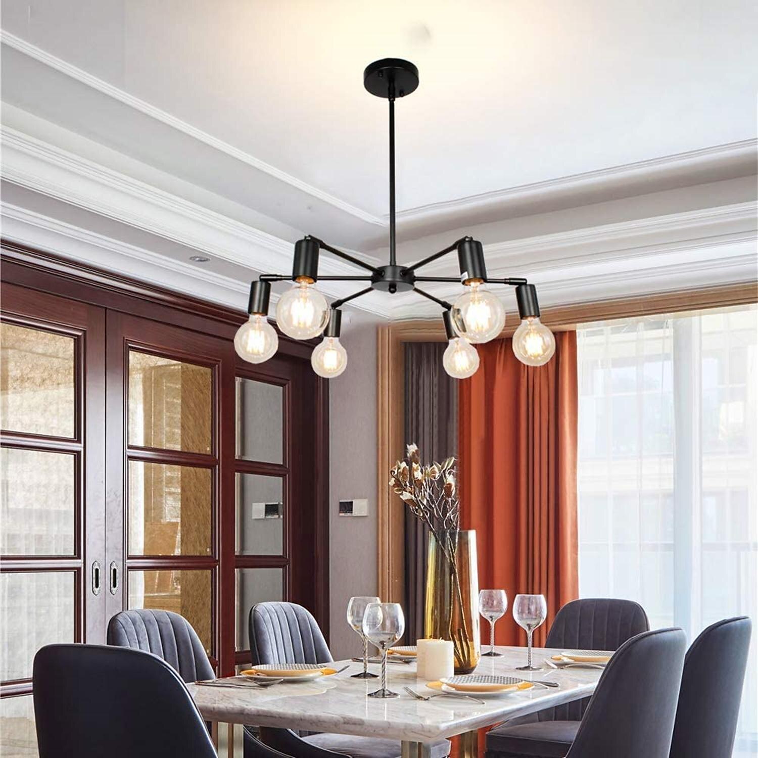 Lampadario A Sospensione Led Testa Universale In Alluminio Elettrolitico Elegante Oro Moderno Stile Nordico del 2025 a $120.99 –P8