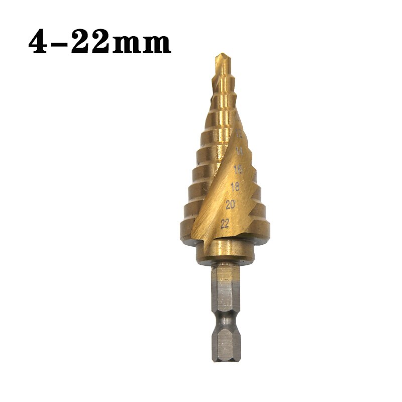 stap boren hss 4mm-22mm houtbewerking elektrisch gereedschap 1/4 hex schacht groothandelsprijs hoge kwaliteit metalen boren titanium 2025 - $9.99 –P2