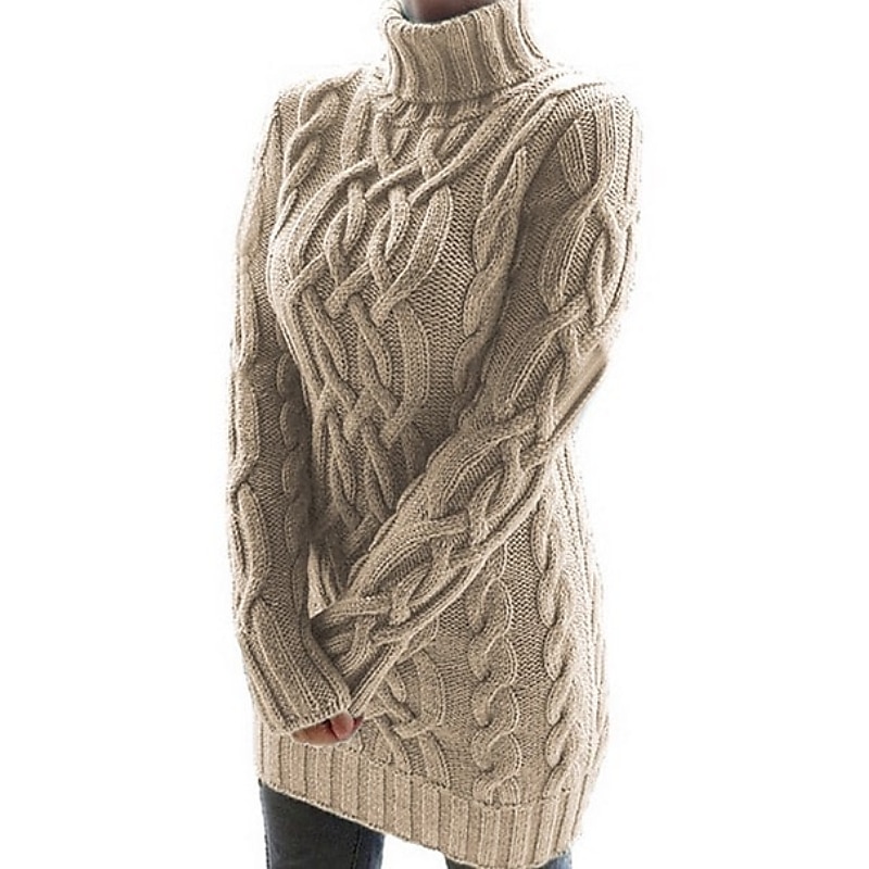 Maglione lavorato a maglia autunno/inverno pullover da donna maglione  invernale a maniche lunghe lavorato a maglia nuova vita maglioni da donna