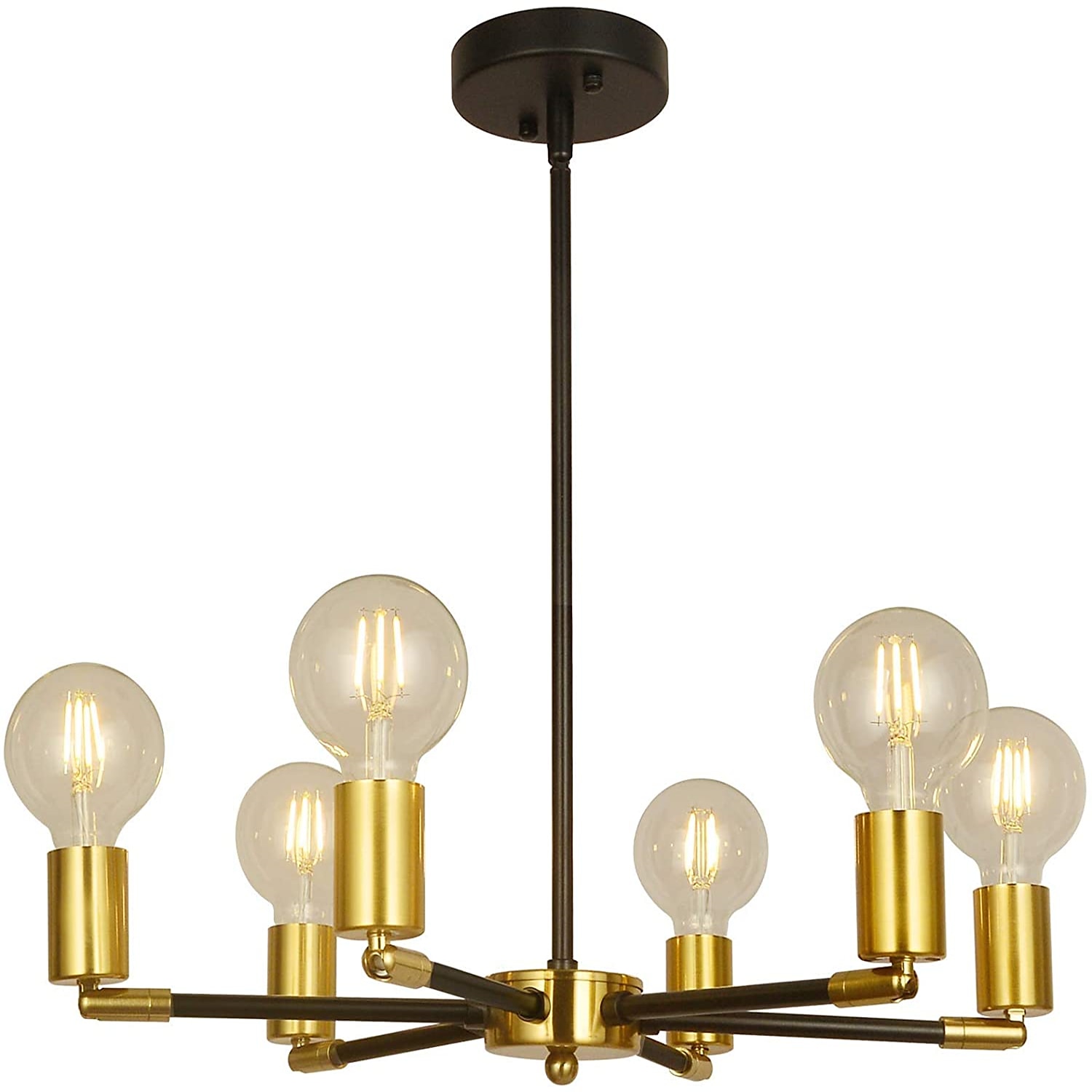 Lampadario A Sospensione Led Testa Universale In Alluminio Elettrolitico Elegante Oro Moderno Stile Nordico del 2025 a $120.99 –P10