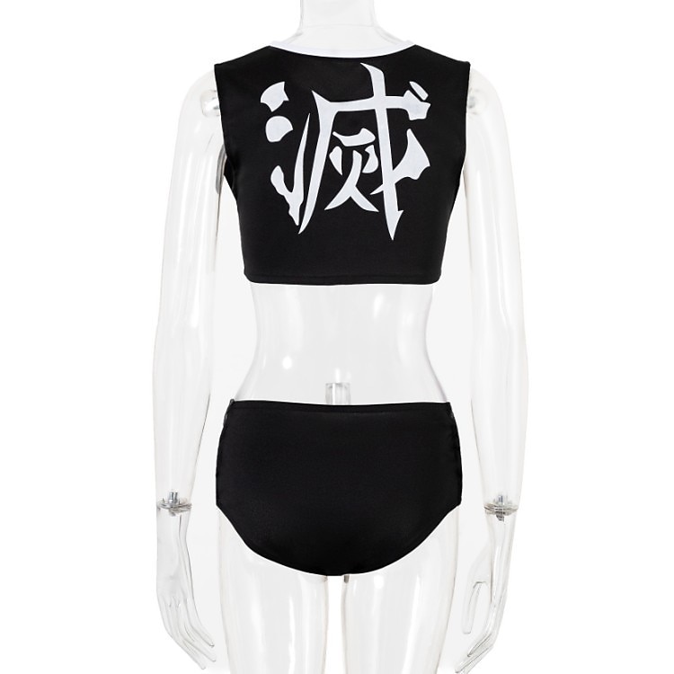 Demon Slayer: Kimetsu no Yaiba Kochou Shinobu Anime Outfits Masquerade Swimwear Bikini Top Cloak Shorts For Men's Adults' 2025 - $53.99 –P4