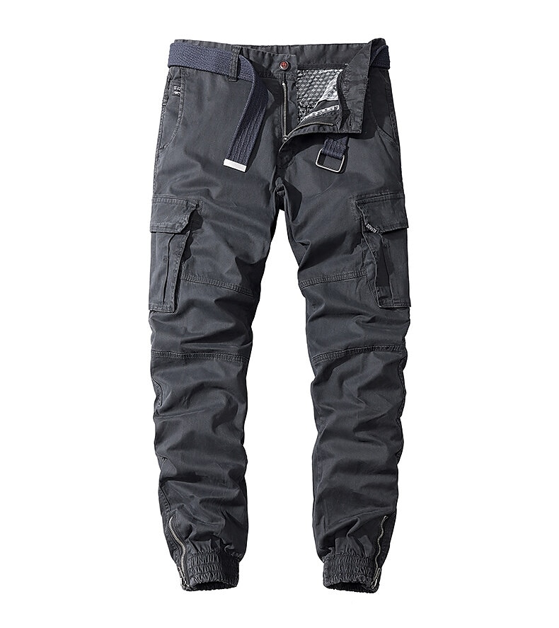 Hombre Pantalones cargo Pantalones para senderismo Militar Verano Al aire libre Ajuste regular Ripstop Secado rápido Bolsillo con cremallera Multi bolsillo Pantalones / Sobrepantalón Prendas de abajo 2025 - $49.99 –P6