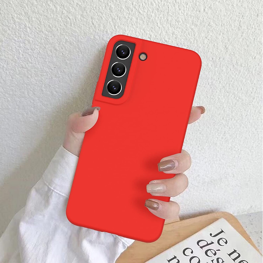 телефон Кейс для Назначение SSamsung Galaxy S24 S23 S22 S21 S20 Plus Ultra А73 А53 А33 A42 S25 Ультра Кейс на заднюю панель Силиконовый чехол противокапельный Защита от удара Однотонный Силикон 2025 - $10.99 –P2