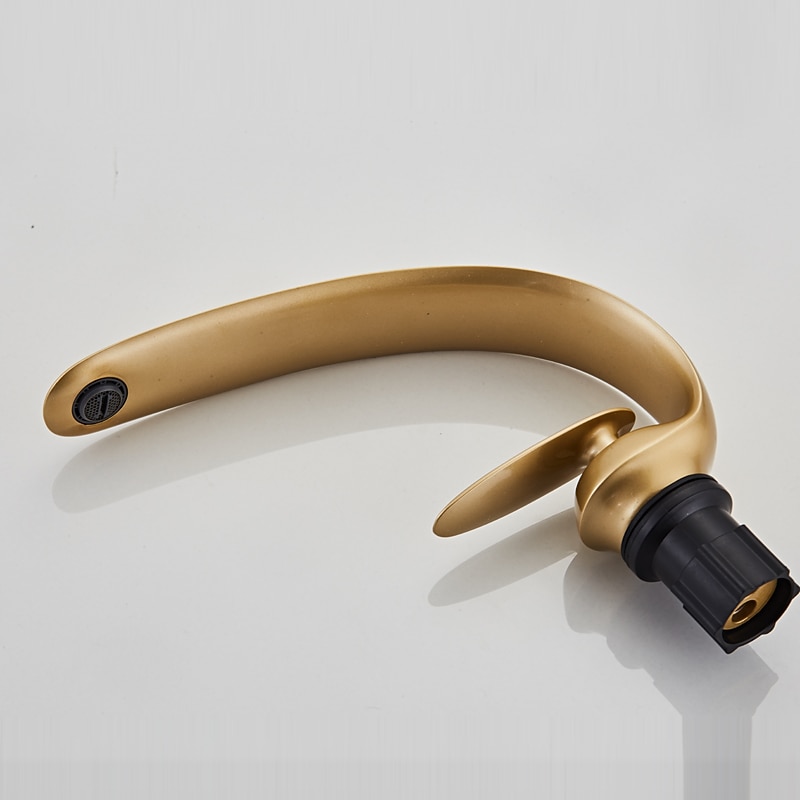 Bathroom Sink Faucet - Classic Oil-rubbed Bronze / Nickel Brushed / Electroplated Centerset Single Handle One HoleBath Taps 2025 - $113.99 –P2