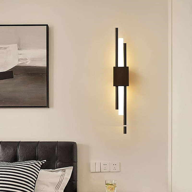 moderna applique da parete per interni led nordic style soggiorno camera da letto applique da parete in metallo ip44 220-240v 6 w del 2025 a $127.99 –P3