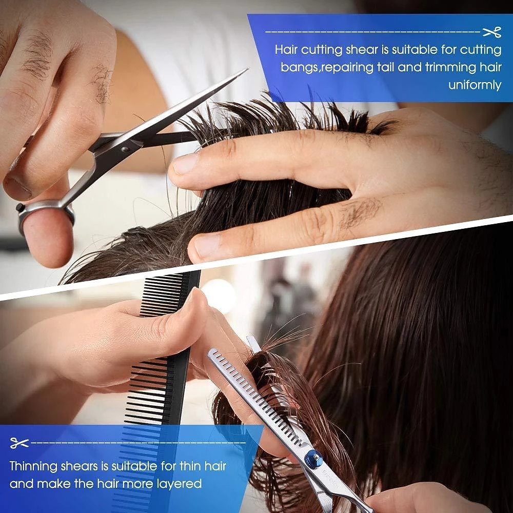 4 stks/set kappersschaar haar schaar professionele kappersschaar snijden dunner schaar kapper shear accessoires: 2026 - $23.99 –P7