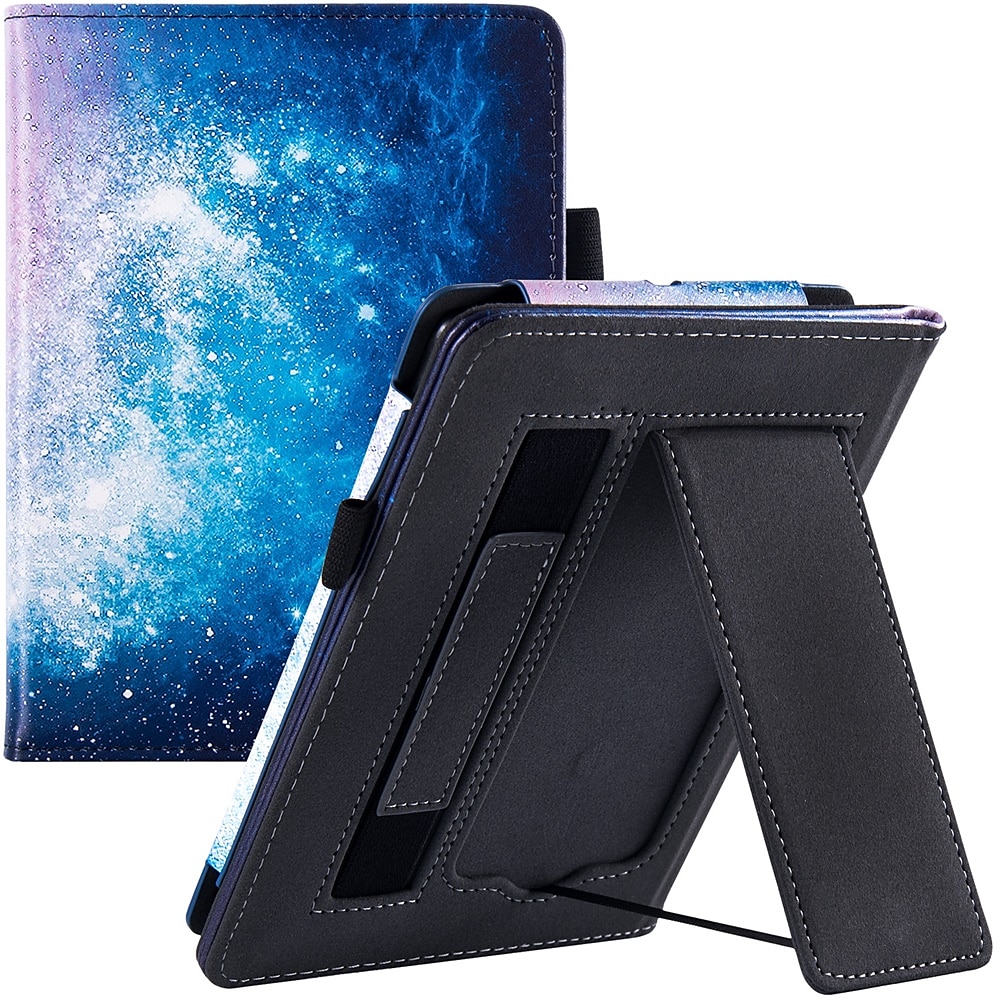 2025年 タブレット ケース カバー 用途 Amazon Kindle Paperwhite 6.8 '' 11日 2021年 パータブル ハンドル スタンド付き グラフィック ソリッド 自然风光 PUレザー コレクション – $24.99 –P5