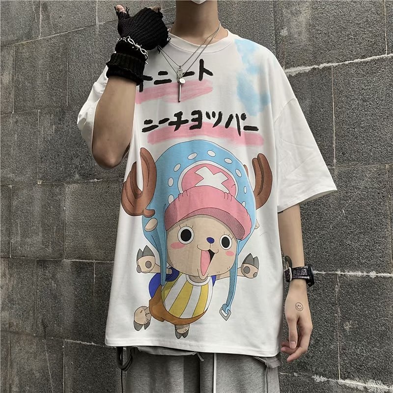 One Piece Nami Roronoa Zoro Tony Tony Chopper Japonesa/Curta Desenho Mangá Anime 3D Harajuku Arte Gráfica Kawaii Para Casal Homens Mulheres Adulto Regresso à Escola Impressão 3D de 2025 por $15.49 –P3