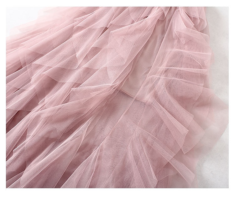 dámské swingové pracovní sukně tutu midi sukně plisované tyl jednobarevné kancelář / kariéra ulice podzim / podzim elegantní vintage móda černá růžová béžová šedá 2025 - $23.99 –P4