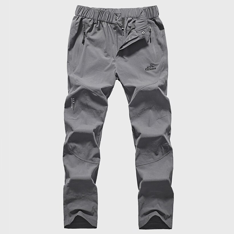 Miesten Vaellushousut Työhousut Kesä Ulko- Hengittävä Kevyt Pehmeä Mukava Alaosat Musta Harmaa Kalastus Kiipeily Juoksu L XL XXL XXXL 4XL 2025 - $25.59 –P7