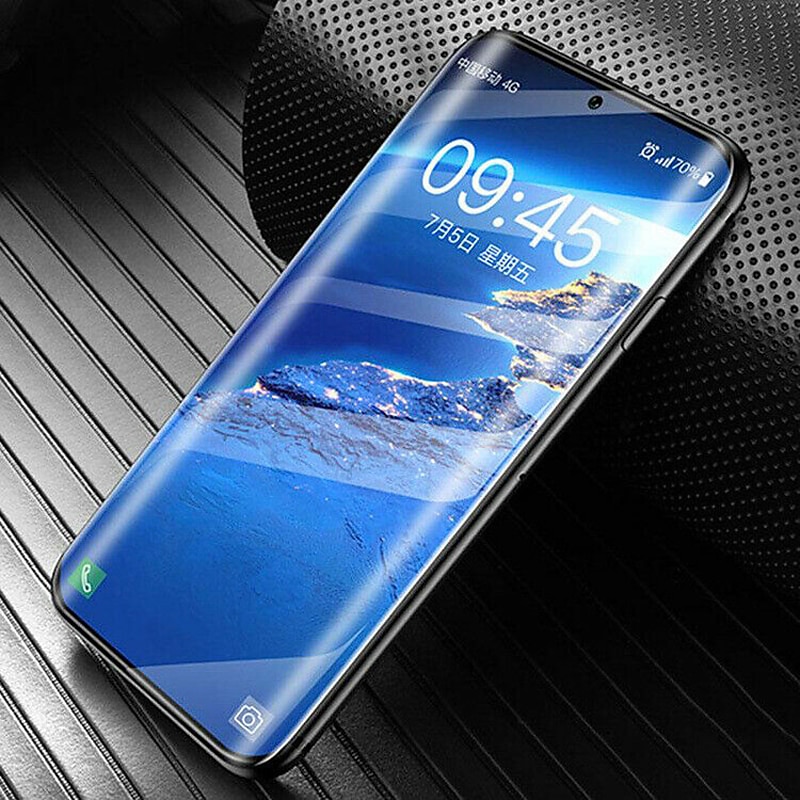 2 штs Защитная пленка Назначение Samsung Galaxy S25 Ультра S25 Ultra Plus S24 Ultra Plus S23 S22 S21 Плюс Ультра Закаленное стекло Уровень защиты 9H Против отпечатков пальцев HD 2025 - $6.99 –P4