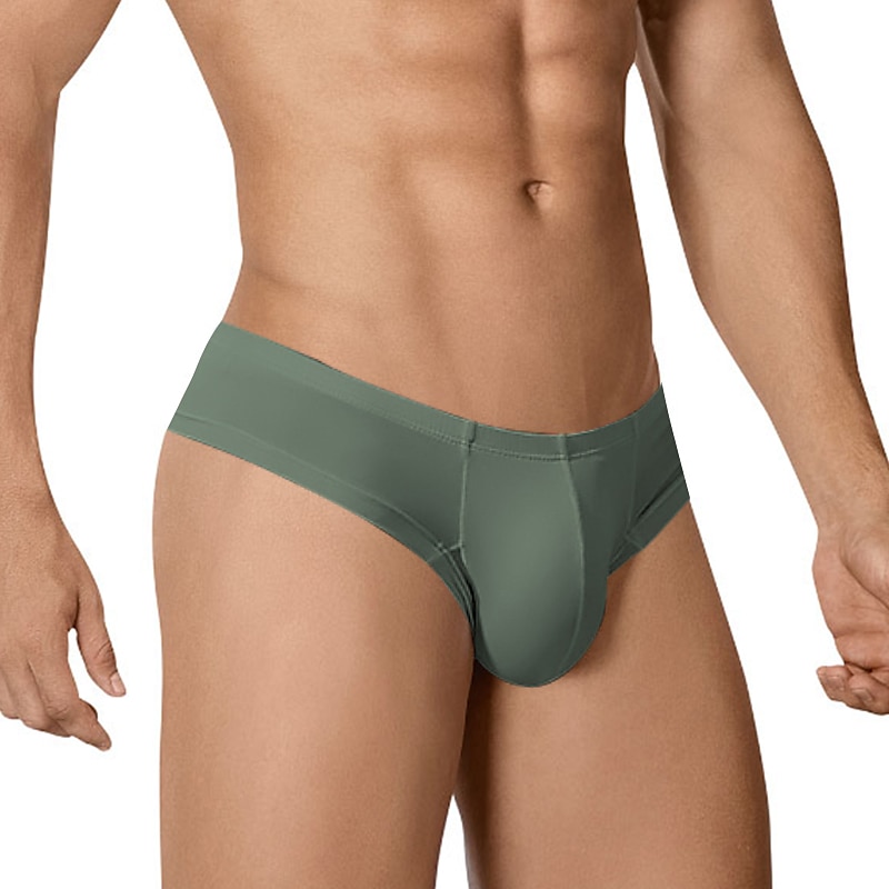 Herren 1 Packung Unterwäsche Boxer Grundlegend Polyester Einfarbig Niedrige Taillenlinie Schwarz Weiß 2025 - $10.99 –P4