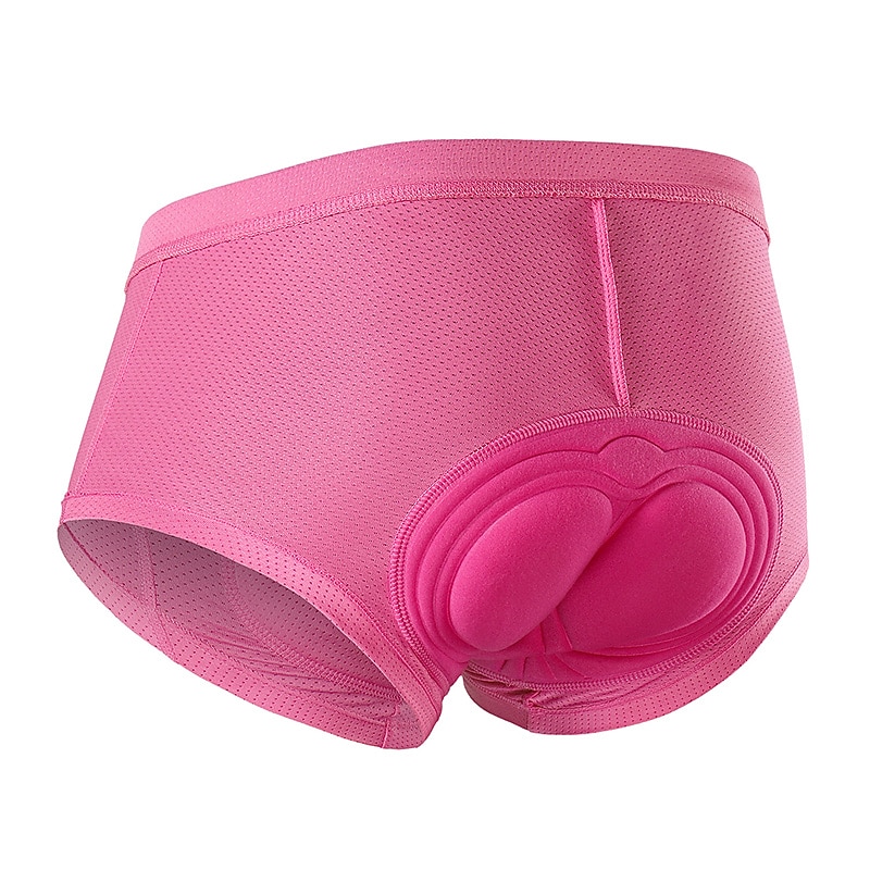Arsuxeo Naisten Alusshortsit pyöräilyyn Talvi Kesä Coolmax® Silikon Polyesteri Musta Pinkki Yhtenäinen väri Pyörä Shortsit Alusvaatteet Shortsit Suojashortsit 3D alusta Hengittävä Anatominen tyyli 2025 - $17.49 -P1