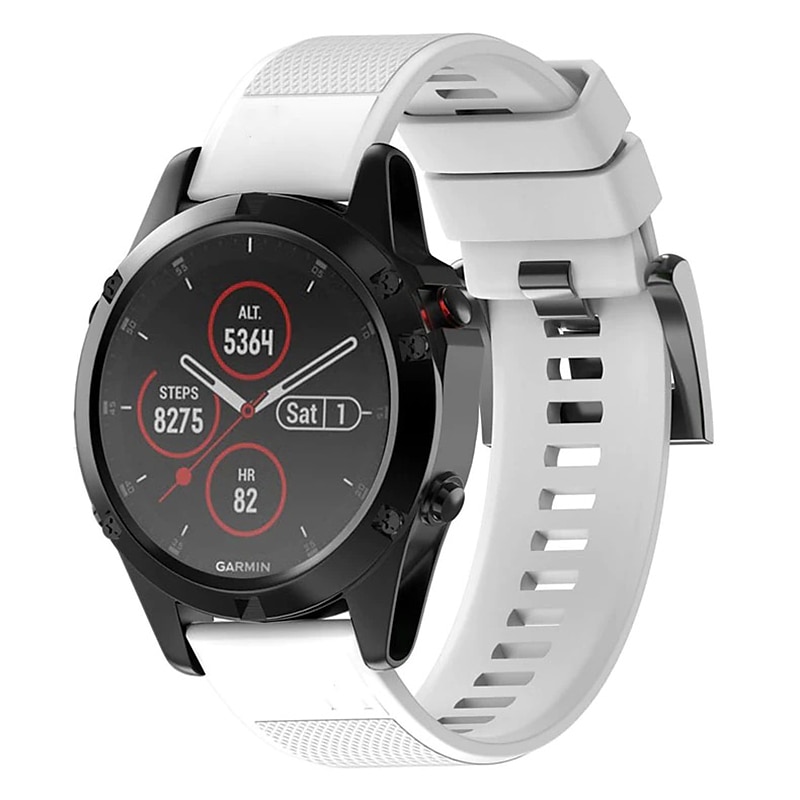 Ремешок для часов для Garmin MARQ Descent G1 Fenix 7 Sapphire Solar / 6 Pro / 5 Plus Forerunner 935 945 Approach S60 S62 силиконовый Замена Ремень Быстрая посадка 22 мм Дышащий Спортивный ремешок 2025 - $21.99 –P12