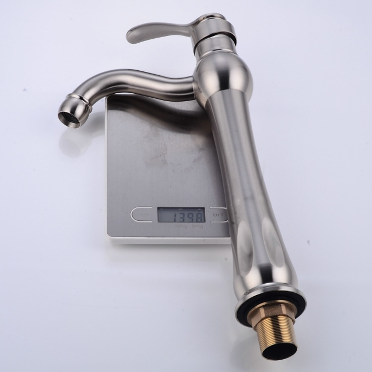 Bathroom Sink Faucet - Classic Electroplated Centerset Single Handle One HoleBath Taps 2025 - $129.99 –P5