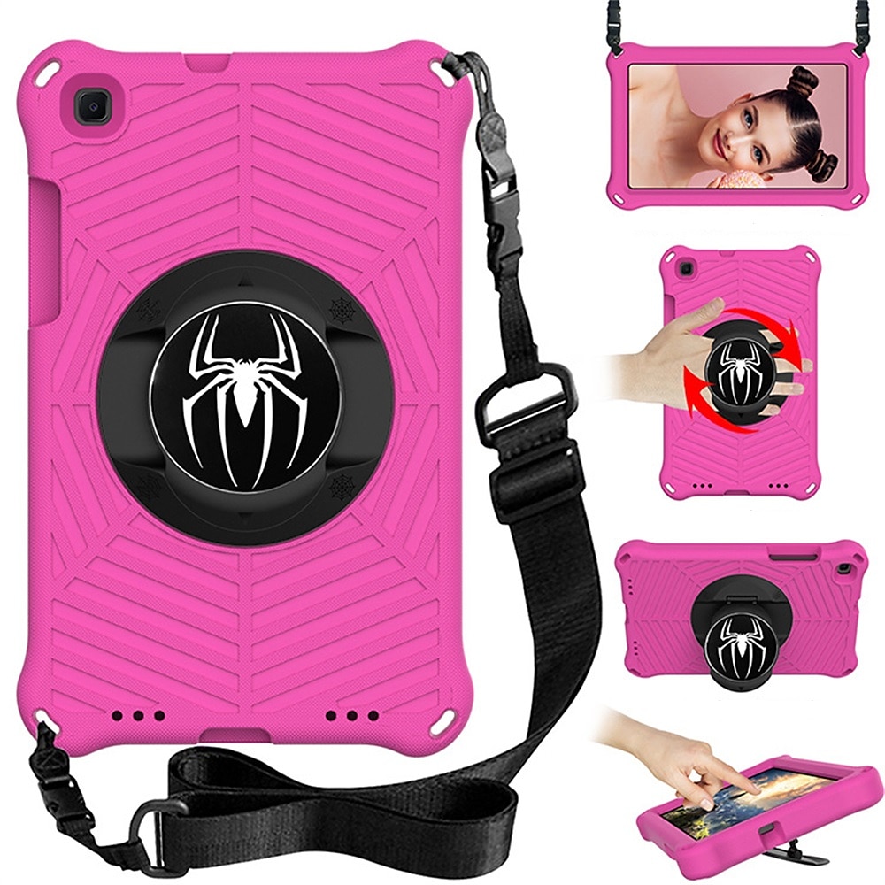 Tablet Case Cover For Samsung Galaxy Tab A8 10.5'' A7 Lite 8.7'' A 8.0" 2022 2021 2019 Handle with Stand Holder 360° Rotation Solid Colored EVA 2025 - $30.99 –P9