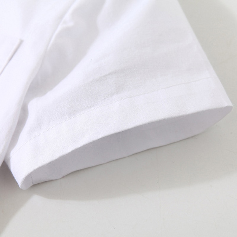 2 delar Ringbärarkostym Pojkar Barn Småbarn Skjorta och shorts Klädesset Utomhus Fest söt stil Häftig Mild Ensfärgat Vit Bomull 2025 - $32.99 –P3