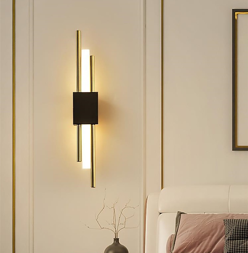 moderna applique da parete per interni led nordic style soggiorno camera da letto applique da parete in metallo ip44 220-240v 6 w del 2025 a $127.99 –P2