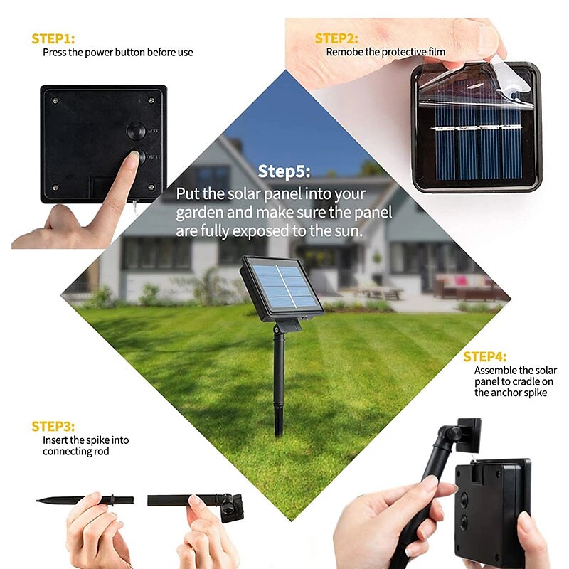 Outdoor Solar Decoration Lights LED Retro Oil Lamp Shape String Lights 5m 20leds Christmas Home Indoor Outdoor Decoration 2025 - $23.99 –P9