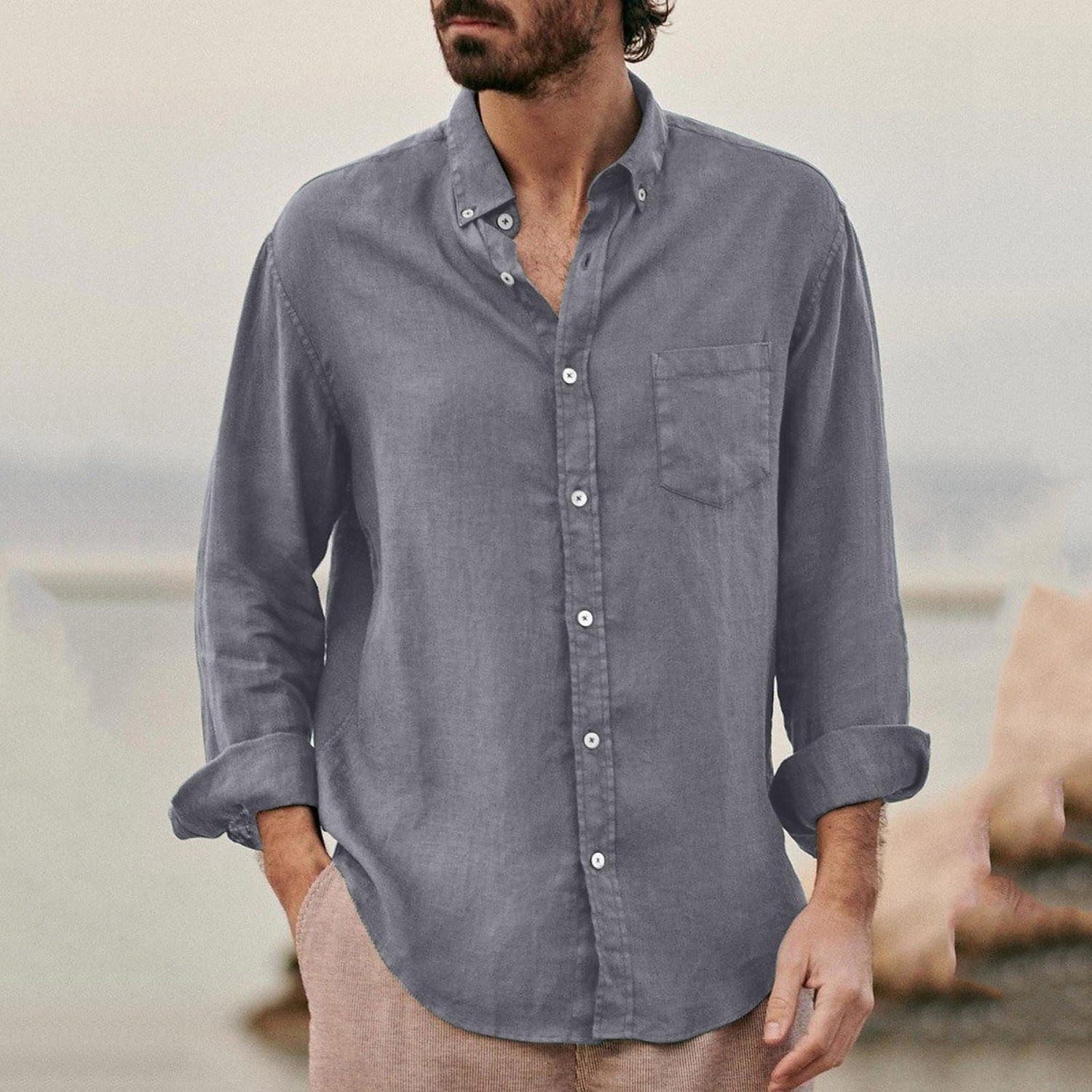 Men's Hiking Shirt Tee Tshirt Top Outdoor Breathable Lightweight Soft Comfortable Summer Spring Black Brown Green Fishing Climbing Running 2025 - $16.49 –P9