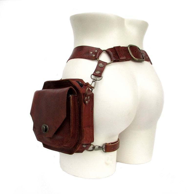 Punk & Gothic Mittelalterlich Steampunk Tasche Pestdoktor Einfarbig Kostüm Herren Damen Karneval Maskerade Zurück zur Schule Party Besonderer Anlass Erwachsene Tasche 2026 - $53.99 –P3