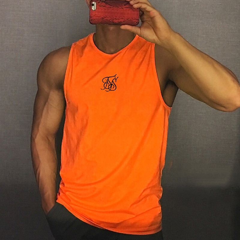 Herren Tank Top Weste Unterhemd Ärmelloses Shirt Ärmellos Rundhalsausschnitt Sommer Grafikdrucke Mode Leicht Atmungsaktiv Druck Outdoor Straße Lässig Schwarz Weiß Gelb Top T-Shirt für Herren 2025 - $12.49 –P3
