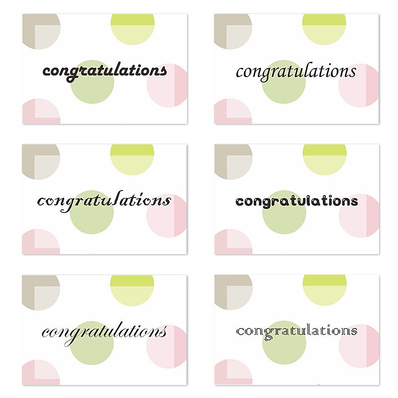 Simple Geometric Wave Point Elements Congratulations Graduation Congratulations Cards 12 Greeting Cards with Envelopes 2025 - $11.49 –P2