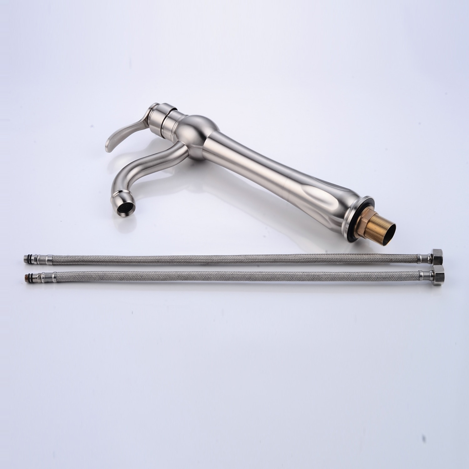 Bathroom Sink Faucet - Classic Electroplated Centerset Single Handle One HoleBath Taps 2025 - $129.99 –P4