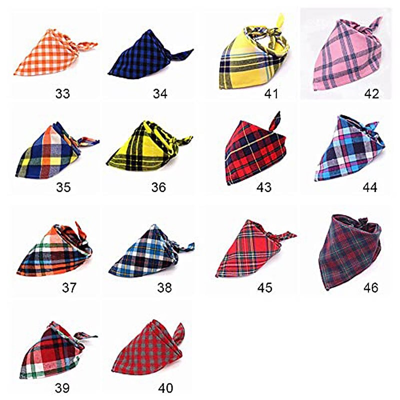 Psy Koty Bandany i kapelusiki Zabytkowe Moda Śłodkie Elegancki Zwyczajny Ubranka dla psów 2025 - $6.49 -P5
