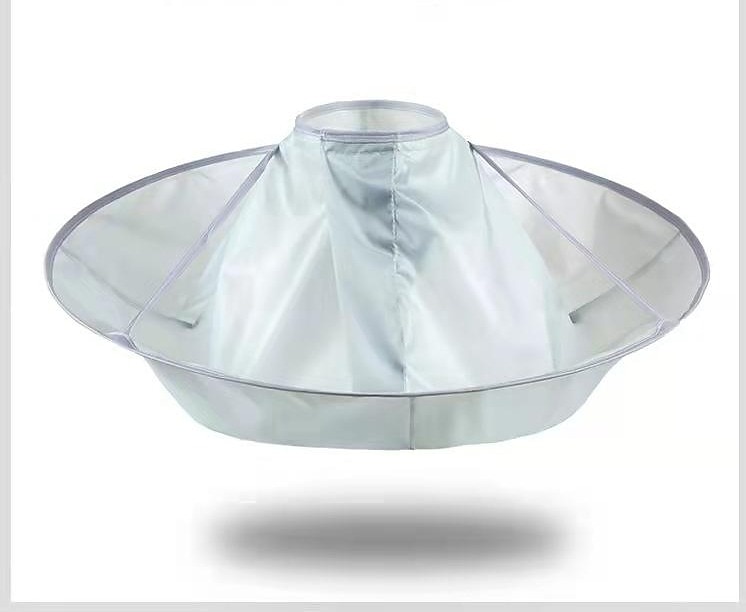 șorț de păr pelerină stilist model de design simplu tunsoare rezistent la apă înveliș din pânză protejează pelerină pentru tăierea părului pelerină umbrelă utilizare la salon frizer acasă sau salon stilist coafură 2025 - $4.99 –P6