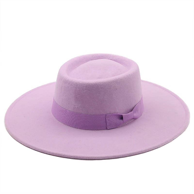 Klobouky Flanel Kbelík Večírek Dovolená Kentucky Derby Melbourne Cup koktejl Jednoduchý Tek Renk S Mašle Přílba Pokrývky Hlavy 2025 - $30.99 –P8