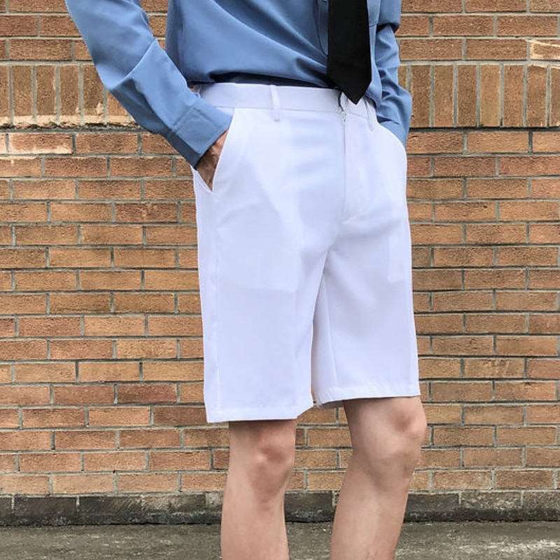 mens knee length dress shorts Amazon.com: G Gradual Men's Golf Shorts with 4 Pockets 11" Inseam Stretch  Quick Dry Casual Work Dress Shorts for Men(Black,30) : Clothing, Shoes &  Jewelry