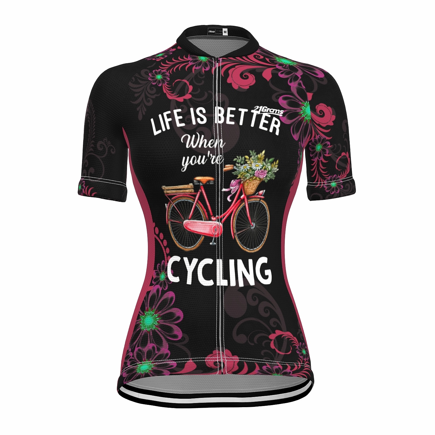 Femmes Maillot de cyclisme Graphique Drôle Manche Courte Cyclisme Maillot Top avec 3 poches arrière VTT Vélo tout terrain Cyclisme sur route Séchage Rapide Bandes réfléchissantes Poche Arrière de 2025 ? $28.99 –P12