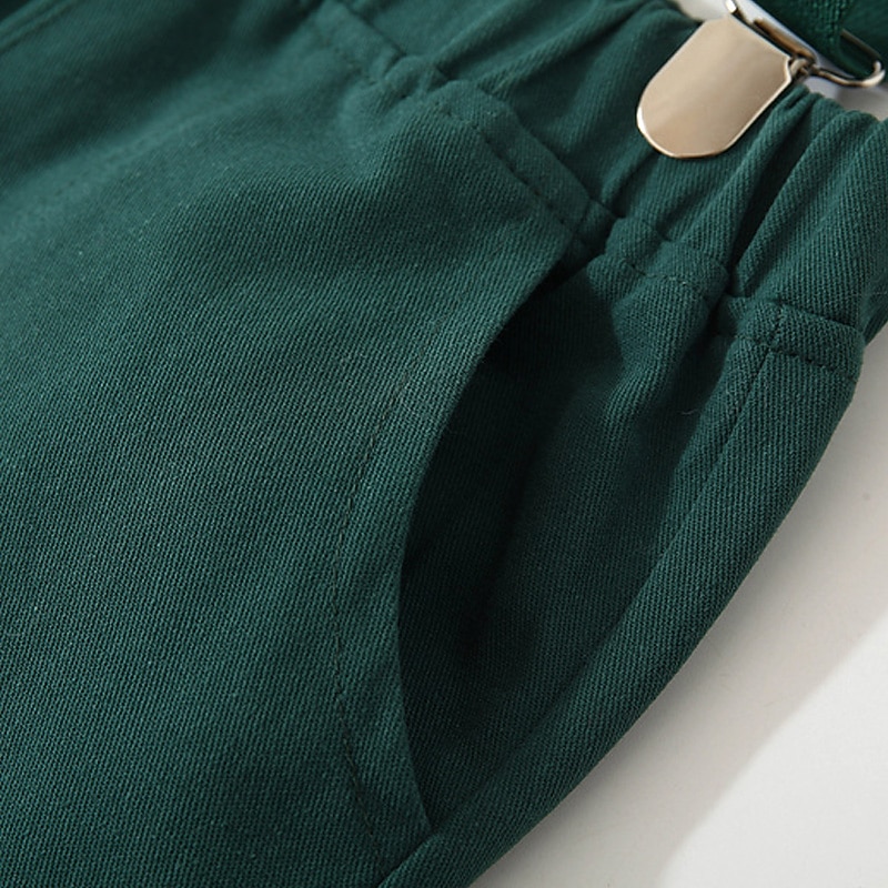 2 delar Ringbärarkostym Pojkar Barn Småbarn Skjorta och shorts Klädesset Utomhus Fest söt stil Häftig Mild Ensfärgat Vit Bomull 2025 - $32.99 –P6