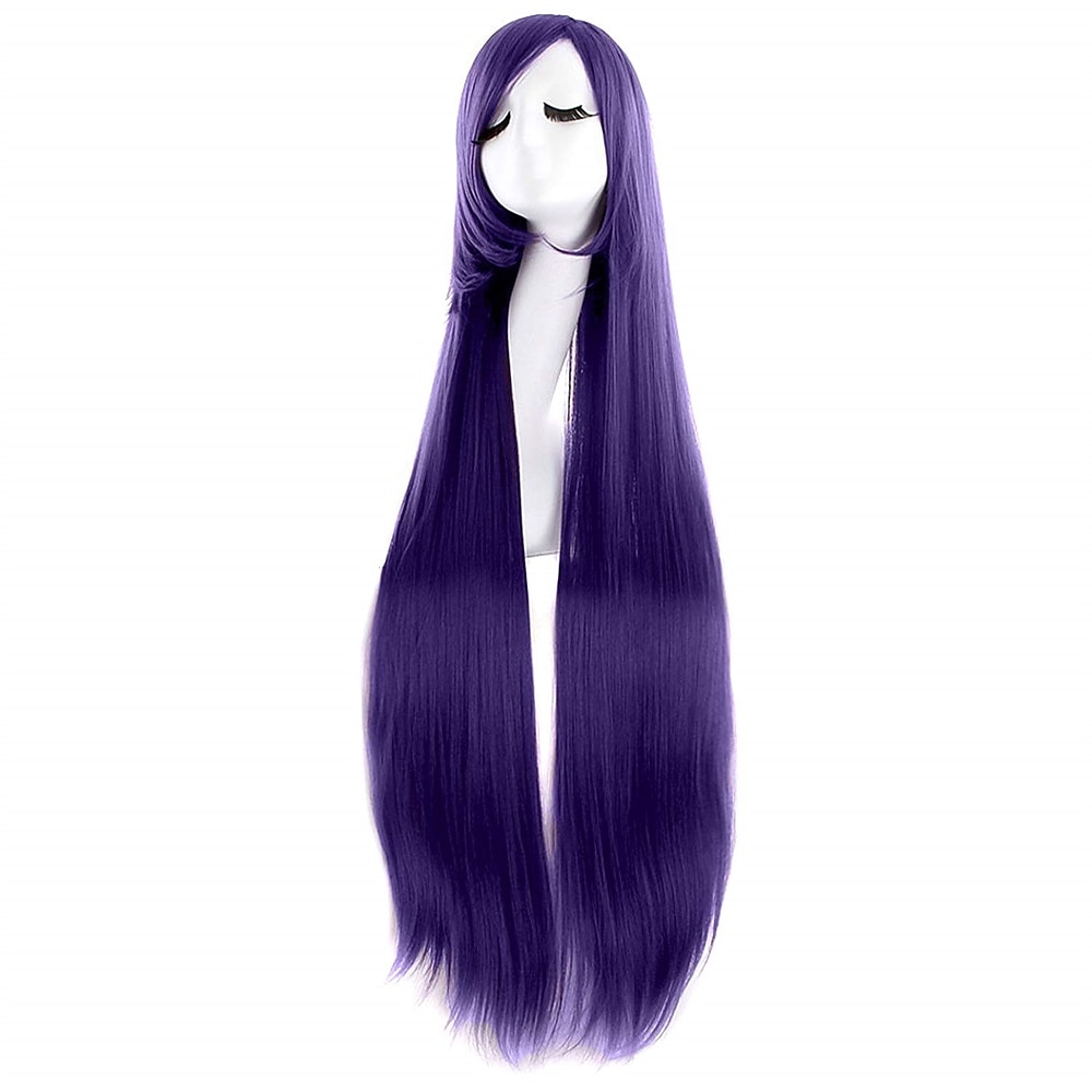 40 100cm Anime Costume Long Straight Cosplay Wig Party Wig Carnival Cosplay Party Wigs 2025 - GBP £14 –P1
