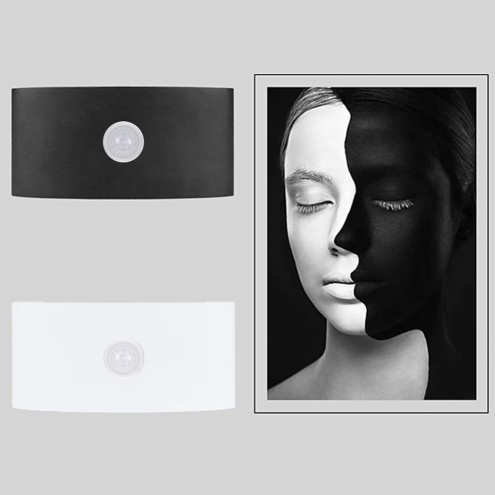 Outdoor Wall Light LED Motion Sensor Wall Sconce Light 8W Up Down Aluminium Modern Indoor Wall Lamps for Living Room Bedroom Corridor Hallway 2025 - $42.99 –P9