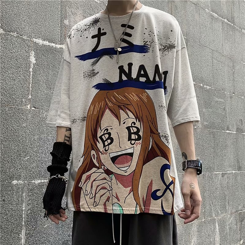 One Piece Nami Roronoa Zoro Tony Tony Chopper Japonesa/Curta Desenho Mangá Anime 3D Harajuku Arte Gráfica Kawaii Para Casal Homens Mulheres Adulto Regresso à Escola Impressão 3D de 2025 por $15.49 –P2