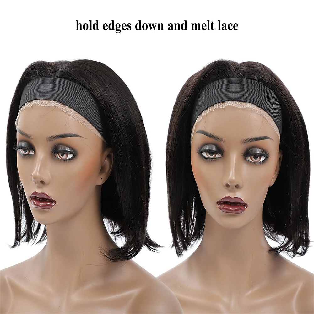 Melt Band for Lace Wig Edges, Elastic Melt Belt With Velcro, Non