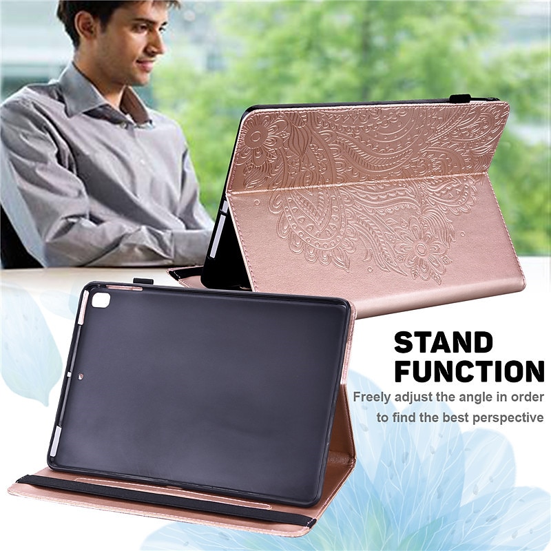 Tablet Case Cover For Samsung Galaxy Tab S8 11'' S7 11'' S6 Lite 10.4" A8 10.5'' A7 Lite 8.7'' A7 10.4'' A 8.0" 2022 2021 2020 with Stand Holder Flip Pencil Holder Flower PU Leather 2025 - $23.99 –P12