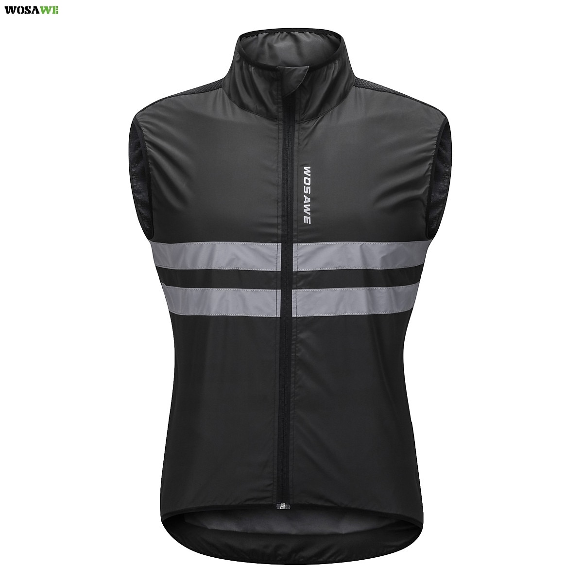 WOSAWE Men's Cycling Jersey Cycling Vest Sleeveless Mountain Bike MTB Road Bike Cycling Green Black Dark Blue Bike Vest / Gilet Jersey Windproof Breathable Lightweight Reflective Strips Back Pocket 2025 - $25.59 –P7