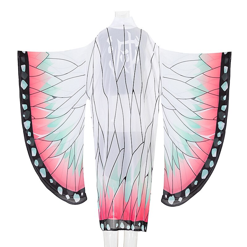 Demon Slayer: Kimetsu no Yaiba Kochou Shinobu Anime Outfits Masquerade Swimwear Bikini Top Cloak Shorts For Men's Adults' 2025 - $53.99 –P2
