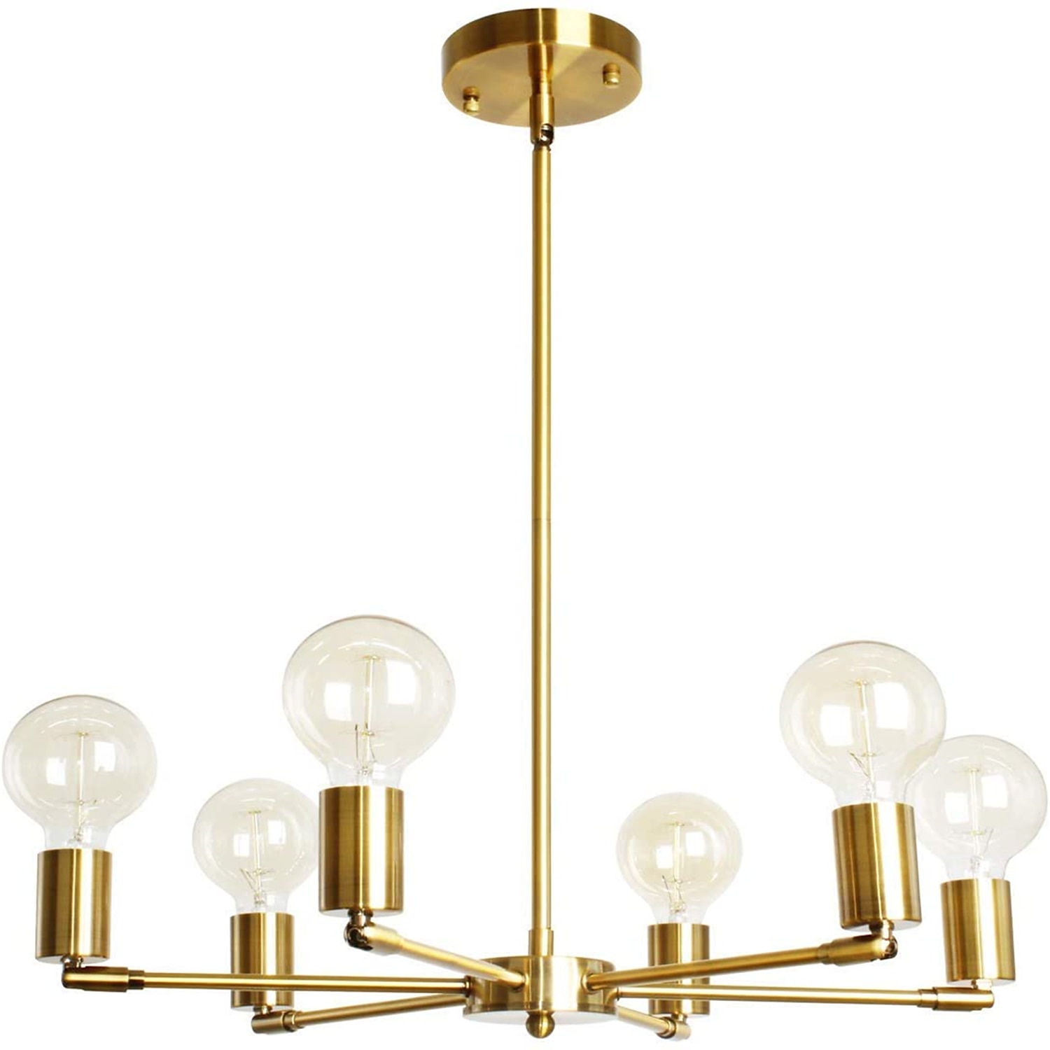 Lampadario A Sospensione Led Testa Universale In Alluminio Elettrolitico Elegante Oro Moderno Stile Nordico del 2025 a $120.99 –P1