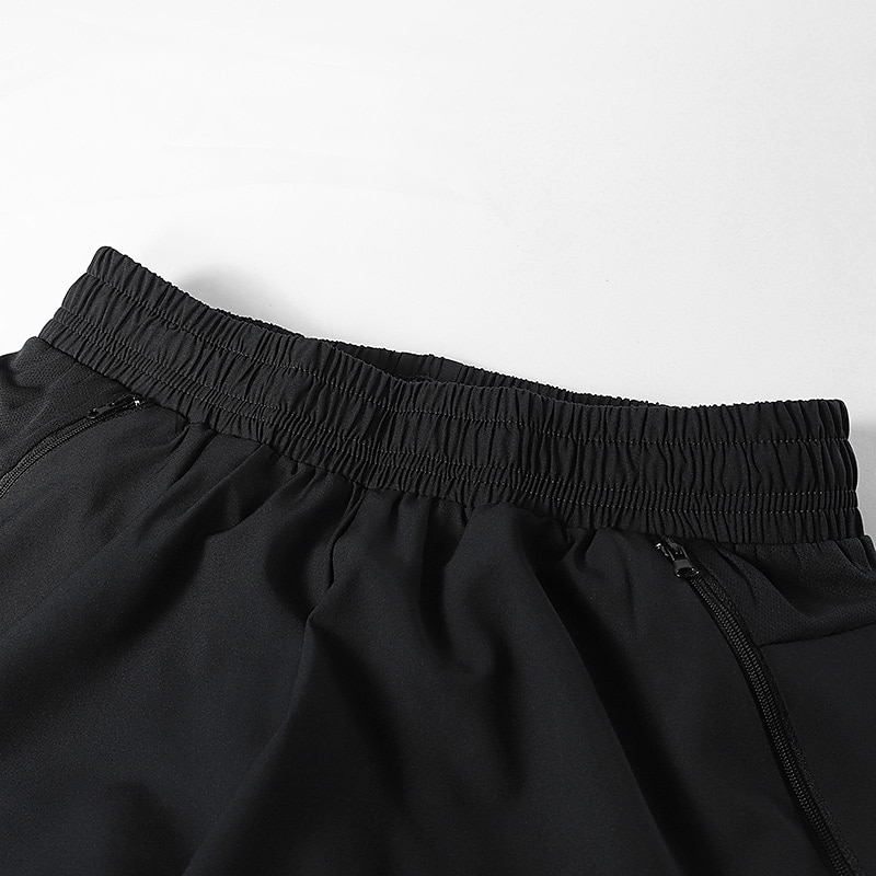 Homme Bloc de Couleur Shorts de course Combi Short Cuissard Short Sport Vélo Shorts Coupe décontractée Des sports Séchage Rapide Doux Bandes réfléchissantes Évacuation de la transpiration Noir Rouge de 2026 ? $26.99 –P1
