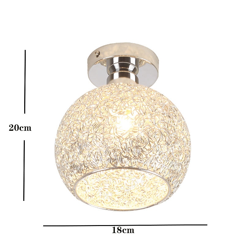 Plafones de 18 cm led aluminio pasillo luz pasillo entrada galvanizada moderna 220-240v 2026 - $143.99 –P4
