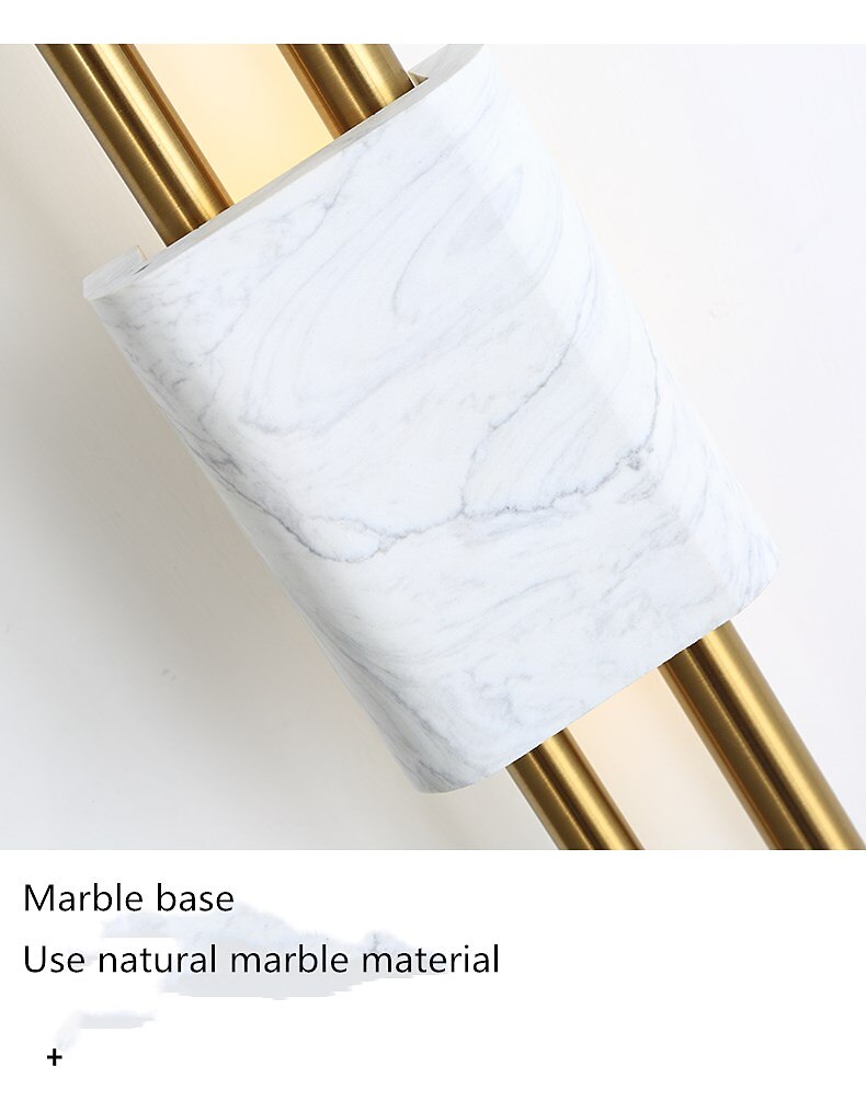 Modern Wall Light LED Marble Wall Sconce for Hotel Staircase Corridor Bedroom Bedside Lamp Living Room Indoor Lighting 2026 - $166.99 –P8